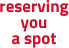 Reserved For You